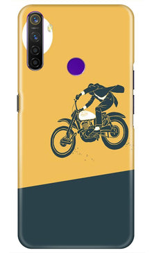 Bike Lovers Mobile Back Case for Realme 5s (Design - 256)