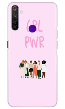 Girl Power Mobile Back Case for Realme 5s (Design - 267)