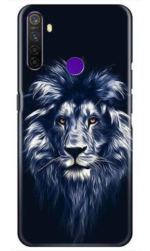 Lion Mobile Back Case for Realme 5s (Design - 281)