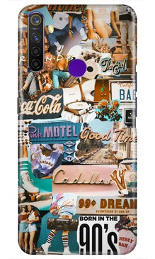 Vintage Design Mobile Back Case for Realme 5s (Design - 284)