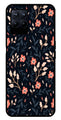 Floral Pattern Metal Mobile Case for Realme 8i  (Design No -10)