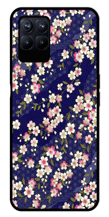 Flower Design Metal Mobile Case for Realme 8i
