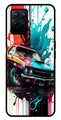 Vintage Car Metal Mobile Case for Realme 8i  (Design No -29)