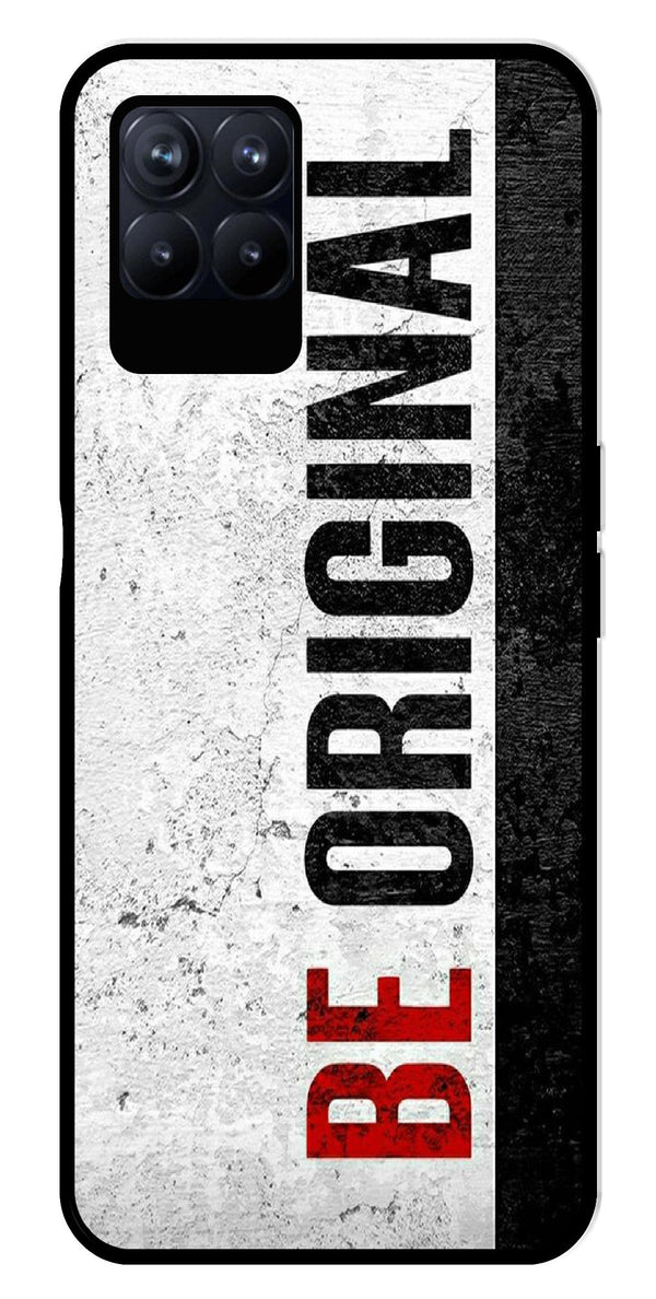 Be Original Metal Mobile Case for Realme 8i  (Design No -38)