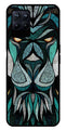 Lion Pattern Metal Mobile Case for Realme 8i  (Design No -40)