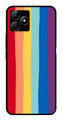 Rainbow MultiColor Metal Mobile Case for Realme C53   (Design No -03)