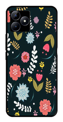 Floral Pattern2 Metal Mobile Case for Realme C53