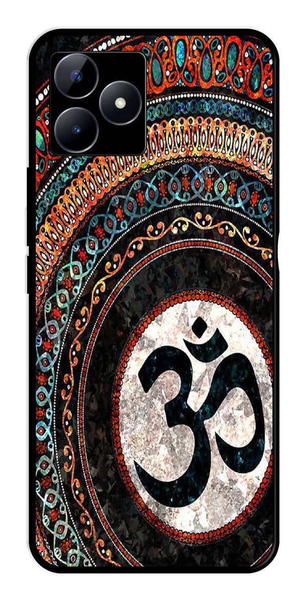 Oum Design Metal Mobile Case for Realme C53   (Design No -15)