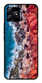Sea Shore Metal Mobile Case for Realme C53   (Design No -18)