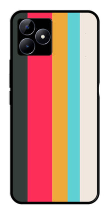 Muted Rainbow Metal Mobile Case for Realme C53