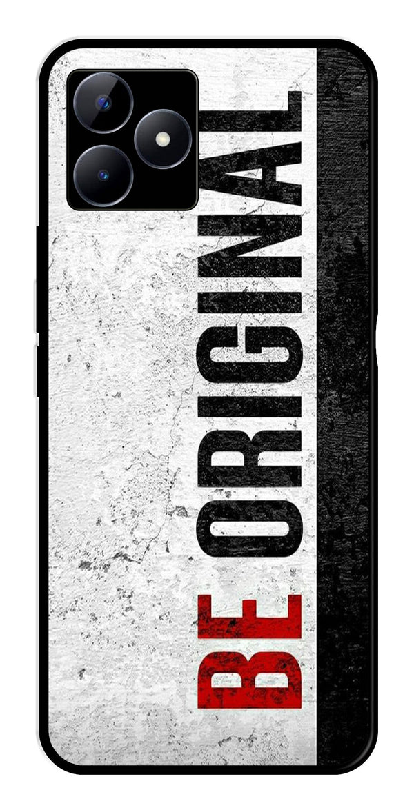 Be Original Metal Mobile Case for Realme C53   (Design No -38)