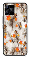 Autumn leaves Metal Mobile Case for Realme C53   (Design No -55)
