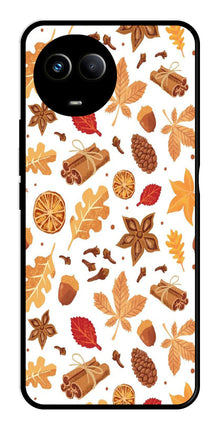 Autumn Leaf Metal Mobile Case for Realme 11 5G