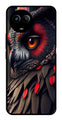 Owl Design Metal Mobile Case for Realme 11 5G   (Design No -26)