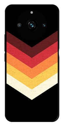 MultiColor Arrow Metal Mobile Case for Realme 11 pro 5G