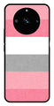 Pink Pattern Metal Mobile Case for Realme 11 pro 5G   (Design No -23)