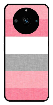 Pink Pattern Metal Mobile Case for Realme 11 pro 5G
