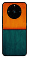 Orange Green Pattern Metal Mobile Case for Realme 11 pro 5G   (Design No -45)