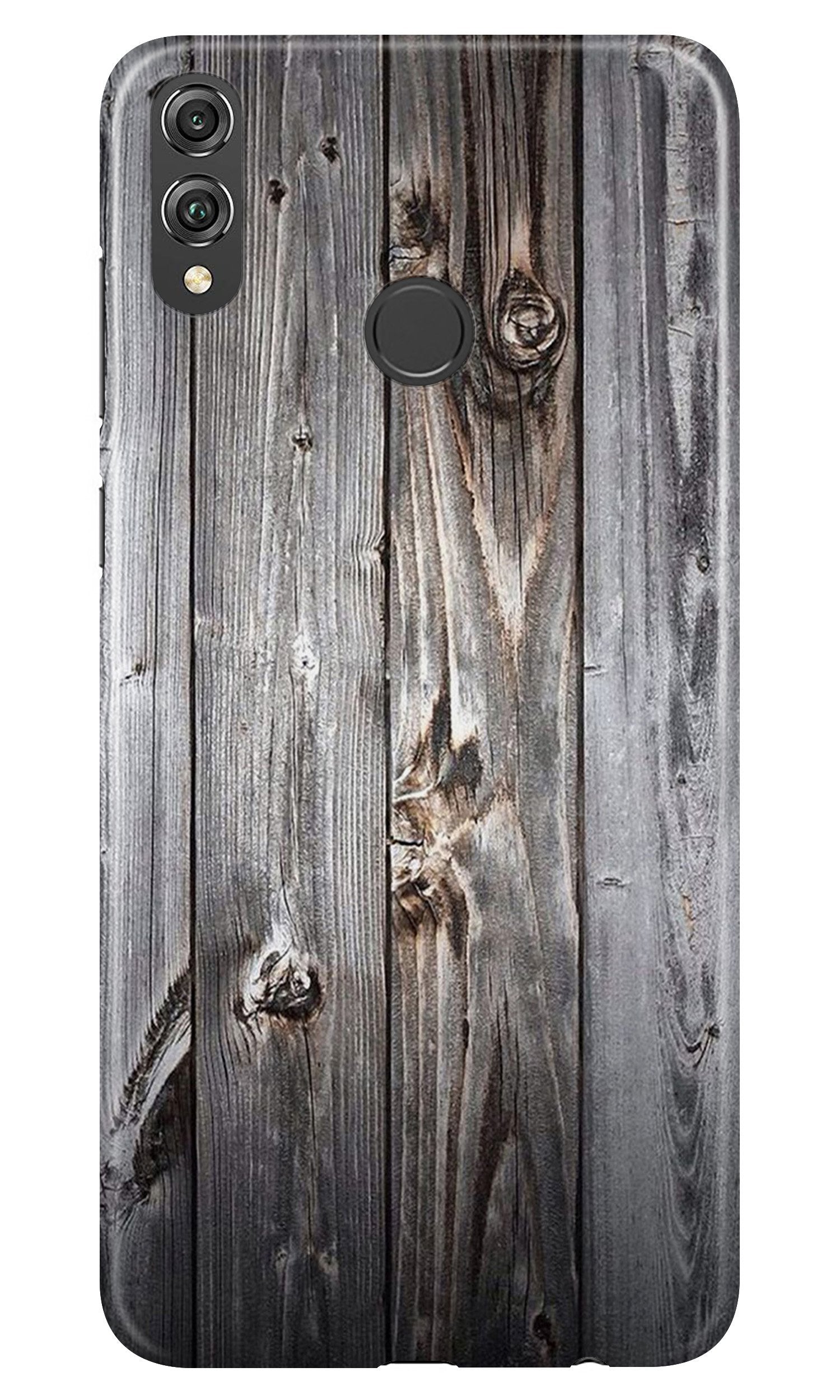 Wooden Look Case for Realme 3  (Design - 114)