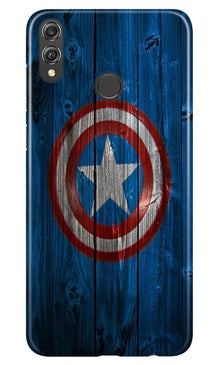 Captain America Superhero Case for Realme 3  (Design - 118)