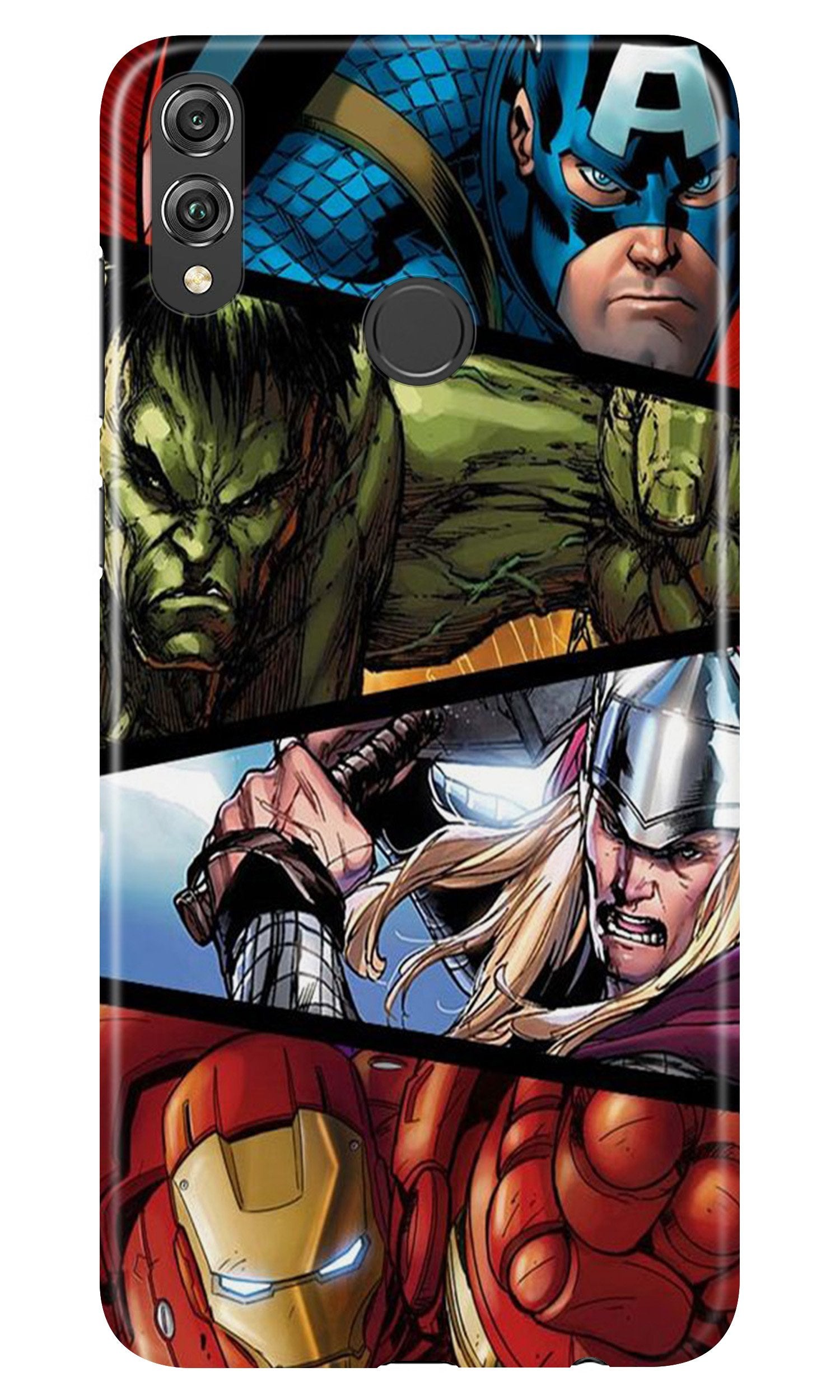 Avengers Superhero Case for Realme 3  (Design - 124)