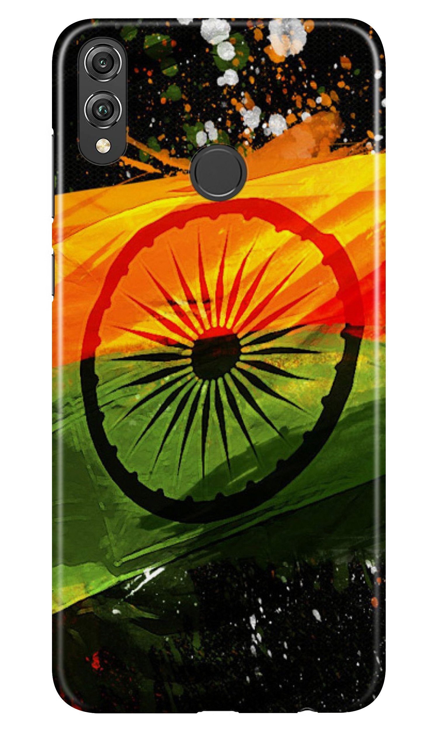 Indian Flag Case for Realme 3  (Design - 137)