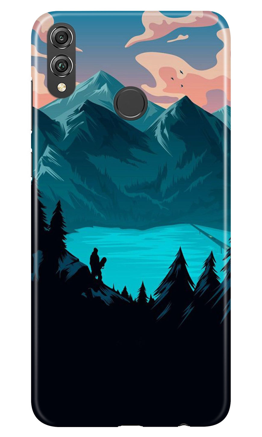Mountains Case for Realme 3 (Design - 186)