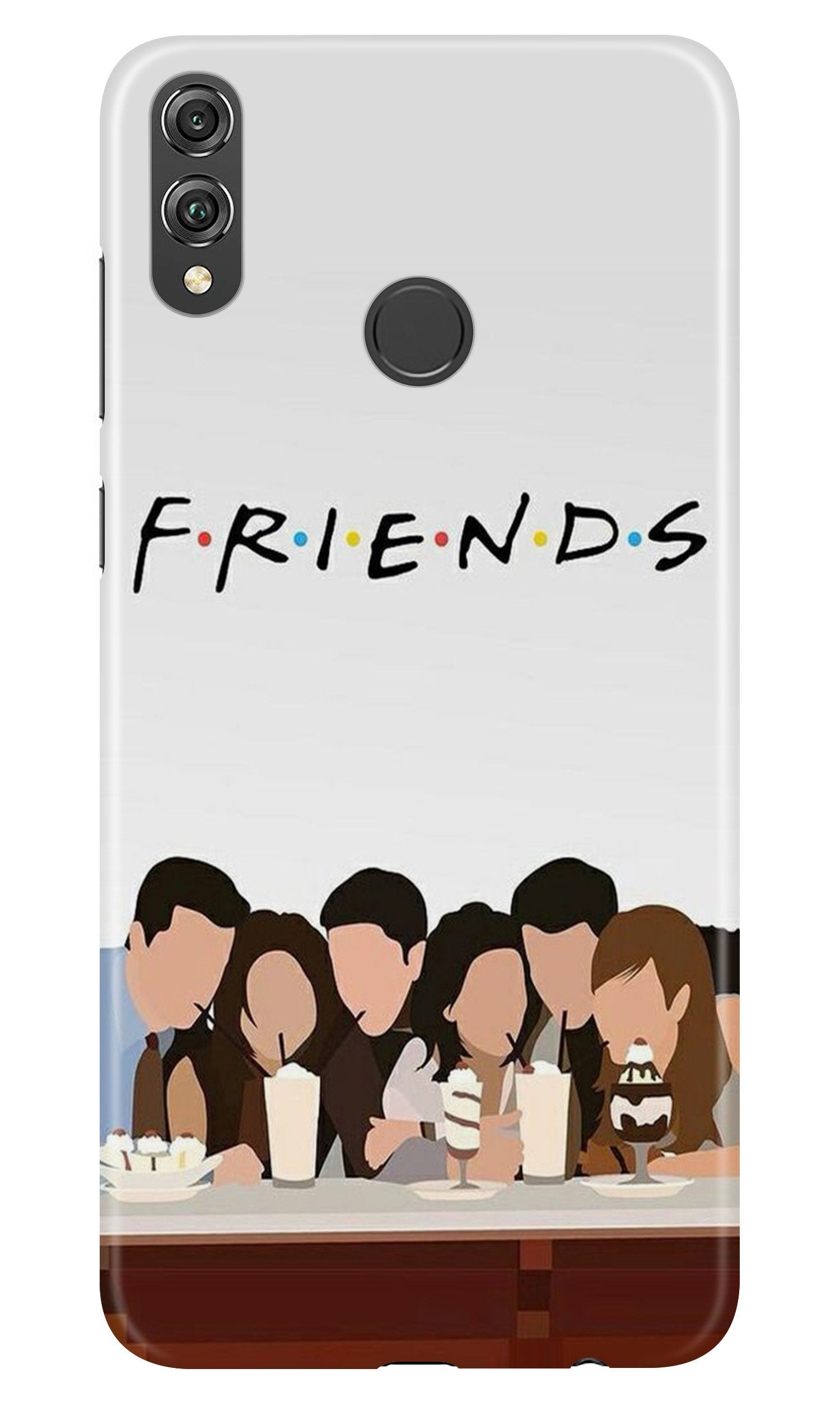 Friends Case for Realme 3 (Design - 200)