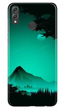 Moon Mountain Case for Realme 3 (Design - 204)