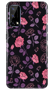 Rose Pattern Mobile Back Case for Realme Narzo 30 Pro (Design - 2)