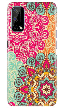 Rangoli art2 Mobile Back Case for Realme Narzo 30 Pro (Design - 29)