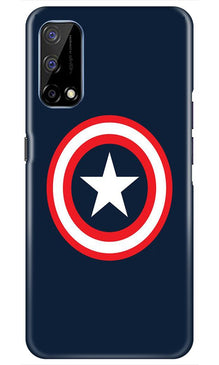 Captain America Mobile Back Case for Realme Narzo 30 Pro (Design - 42)