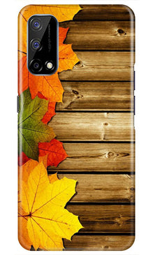 Wooden look3 Mobile Back Case for Realme Narzo 30 Pro (Design - 61)