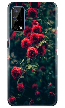 Red Rose Mobile Back Case for Realme Narzo 30 Pro (Design - 66)