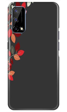 Grey Background Mobile Back Case for Realme Narzo 30 Pro (Design - 71)