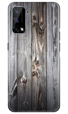 Wooden Look Mobile Back Case for Realme Narzo 30 Pro  (Design - 114)