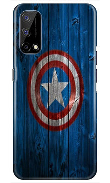 Captain America Superhero Mobile Back Case for Realme Narzo 30 Pro  (Design - 118)