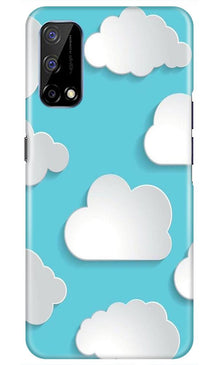 Clouds Mobile Back Case for Realme Narzo 30 Pro (Design - 210)