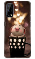 Cute Bunny Case for Realme Narzo 30 Pro (Design No. 213)