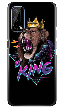 Lion King Mobile Back Case for Realme Narzo 30 Pro (Design - 219)