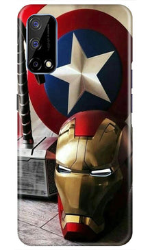 Ironman Captain America Mobile Back Case for Realme Narzo 30 Pro (Design - 254)
