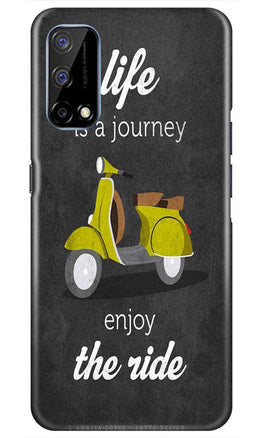 Life is a Journey Case for Realme Narzo 30 Pro (Design No. 261)