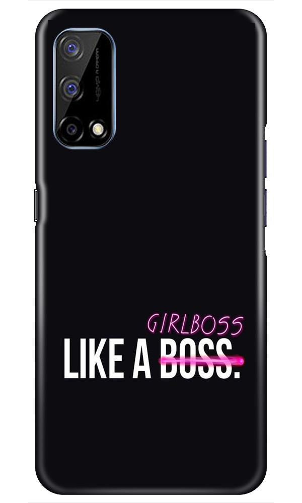Like a Girl Boss Case for Realme Narzo 30 Pro (Design No. 265)