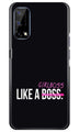 Like a Girl Boss Case for Realme Narzo 30 Pro (Design No. 265)