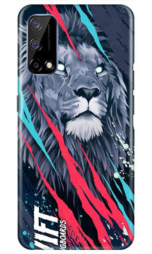 Lion Mobile Back Case for Realme Narzo 30 Pro (Design - 278)