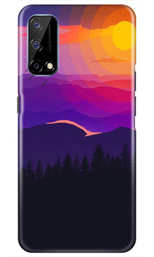 Sun Set Mobile Back Case for Realme Narzo 30 Pro (Design - 279)