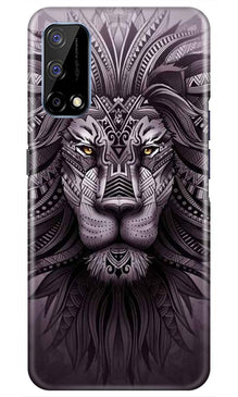 Lion Mobile Back Case for Realme Narzo 30 Pro (Design - 315)