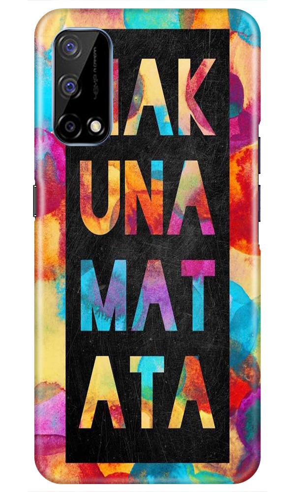 Hakuna Matata Mobile Back Case for Realme Narzo 30 Pro (Design - 323)