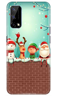 Santa Claus Mobile Back Case for Realme Narzo 30 Pro (Design - 334)