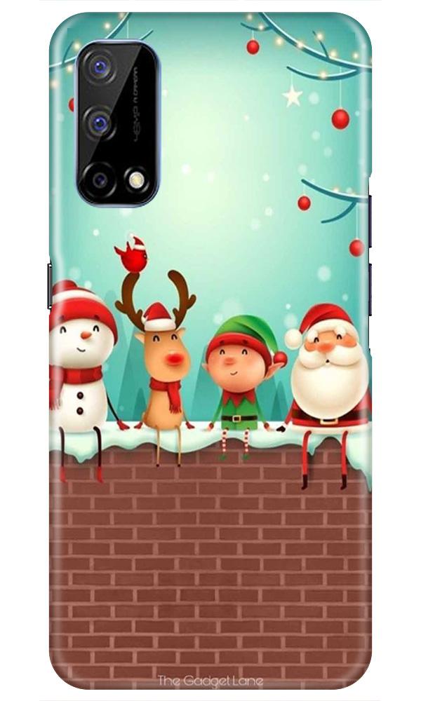 Santa Claus Mobile Back Case for Realme Narzo 30 Pro (Design - 334)